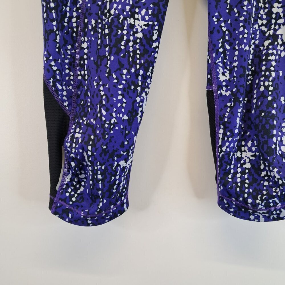 Athleta Be Free Knickers Crop Tights Multicolor Leggings Size XS - Picture 3 of 11